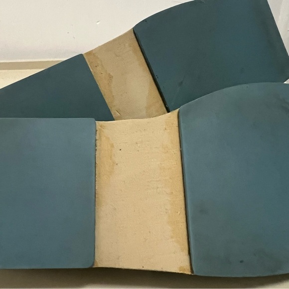 Calvin Klein leather mules square toe - Picture 6 of 9